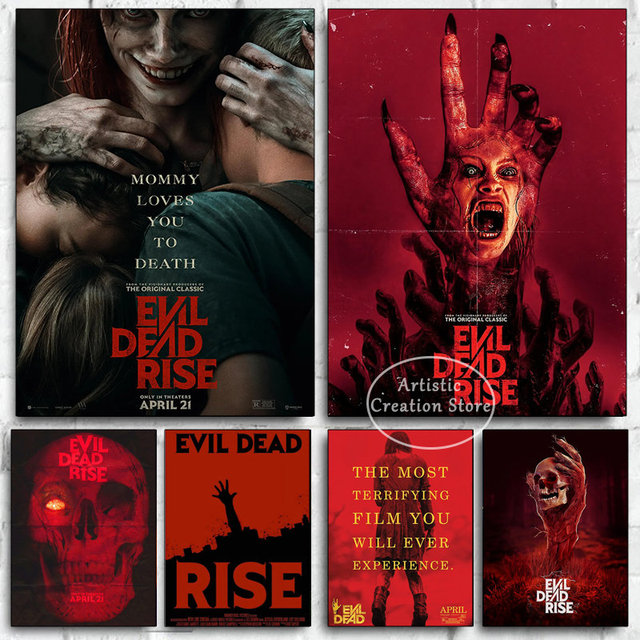 Affiche De Film Evil Dead Rise 2023, Film D'horreur Classique, Toile  Imprimée, Peinture Murale, Images Murales Pour Chambre À Coucher, Décor De  Salle De Cinéma - Pintura E Caligrafia - AliExpress